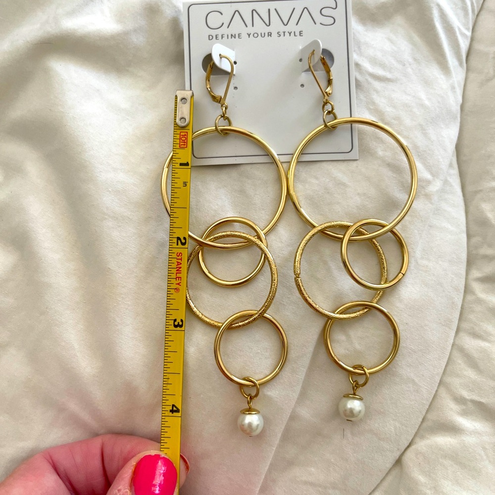 Hoop earrings - Picture 4 of 6